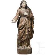 Скульптуры. Klagende Maria aus Holz, wohl Spanien, 17. Jhdt.