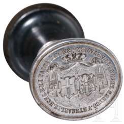 Petschaft des Sekretariats von Erzherzogin von Österreich Maria Elisabeth von Savoyen-Carignan, Österreich, um 1830