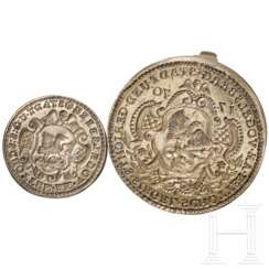 Zwei Stadtsiegel der Stadt Schotten, deutsch, datiert 1770