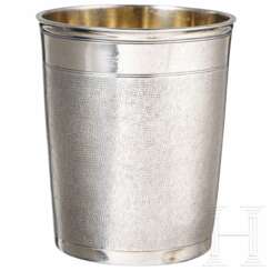 Schlangenhautbecher, Augsburg, Mang Hopfer (Meister 1644), 1655