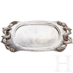 Großes Tablett mit Fischen, Italien, Franco Lapini (1936-2017)