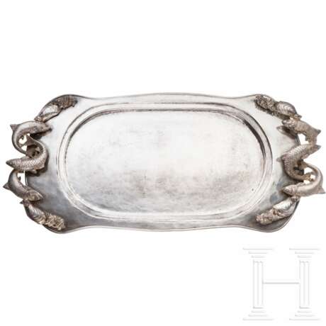 Großes Tablett mit Fischen, Italien, Franco Lapini (1936-2017) - photo 1 Großes Tablett mit Fischen, Italien, Franco Lapini (1936-2017) - photo 1