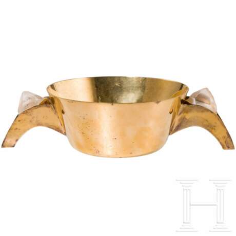 Vermeil-(Hostien-)Schale mit Bergkristall, Schönstett, Marienbrüder, 2. Hälfte des 20. Jhdts. - photo 1 Vermeil-(Hostien-)Schale mit Bergkristall, Schönstett, Marienbrüder, 2. Hälfte des 20. Jhdts. - photo 1