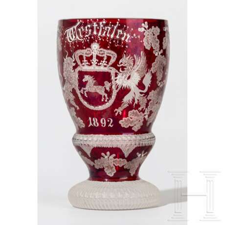 Fußbecher, Westfalen, datiert 1892 - photo 1