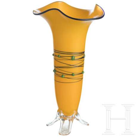 Glasvase, Carl Georg von Reichenbach (Entwurf), Oberzwieselau, Benedikt von Poschinger (Ausführung), um 1906 - photo 1