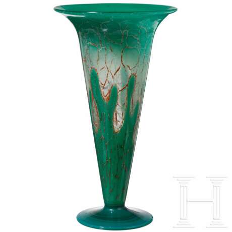 Vase "Ikora-Kristall", Karl Wiedmann (Dekor), Geislingen, WMF, um 1928 - photo 1