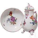 Mokkakännchen und Schälchen, Ludwigsburg, 1758 - 1824 - Foto 1