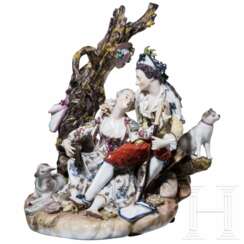 Schäfergruppe, Johann Christoph Haselmeyer (Entwurf), Ludwigsburg, 18. Jhdt.