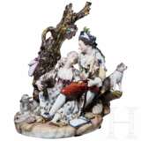 Schäfergruppe, Johann Christoph Haselmeyer (Entwurf), Ludwigsburg, 18. Jhdt. - photo 1
