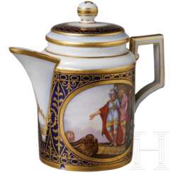 Fein bemaltes Milchkännchen, Berlin, KPM, um 1800