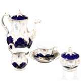 Prunk-Kaffeeservice, B-Form, Meissen, 20. Jhdt. - Foto 1