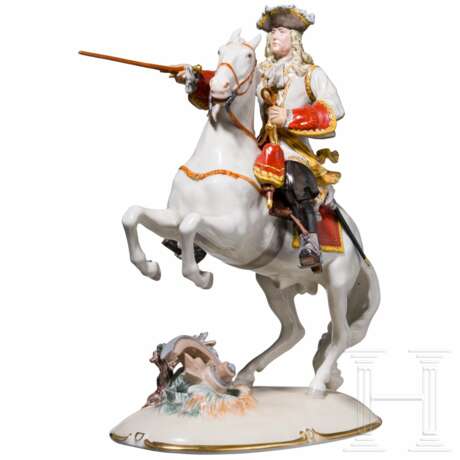 Reiterfigur "Major du Régiment de Diesbach", Nymphenburg, 20. Jhdt. - фото 1 Reiterfigur "Major du Régiment de Diesbach", Nymphenburg, 20. Jhdt. - фото 1