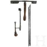 Drei Teile altes Werkzeug, deutsch, 17.-19. Jh. - photo 1