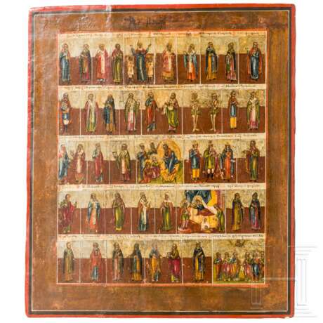 Monatsikone November, Russland, 19. Jhdt. - фото 1