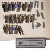 A group of books, WHW figures, postcards and a harmonica in a case - photo 4