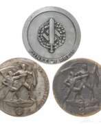 Humanitarian sciences. Hans Baur - three plaques, 1938/39