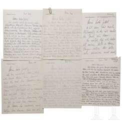 Albert Speer - six letters to his wife Margarete, 1926 - 1944