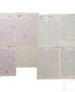 Books about history. Albert Speer - nine letters by his mother Wilhelmine, one to his mother and two duplicates of letters of attorney, 1946 - 1949