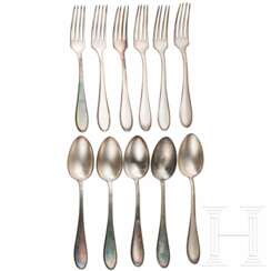 Cutlery from the "Berchtesgadener Hof" Hotel, manufacturer Gebr. Hepp