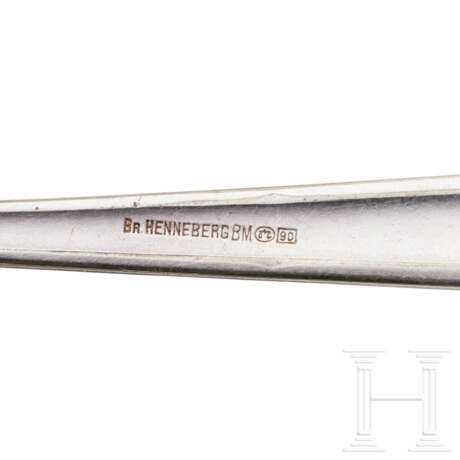 A collection of teaspoons "Dh", manufacturer Bracia Henneberg - photo 3