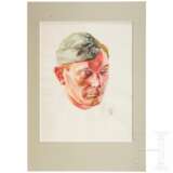 Wolfgang Willrich - a drawing of an infantry soldier, 1943 - Foto 1