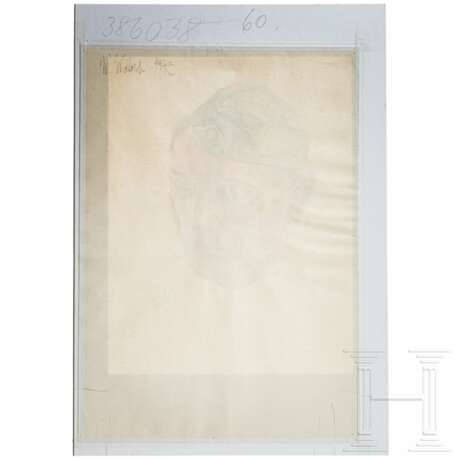 Wolfgang Willrich - a drawing of an infantry soldier, 1943 - Foto 2 Wolfgang Willrich - a drawing of an infantry soldier, 1943 - Foto 2