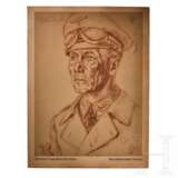 "Generalfeldmarschall Rommel" - Poster nach einer Wolfgang Willrich-Zeichnung 1940 - Foto 1