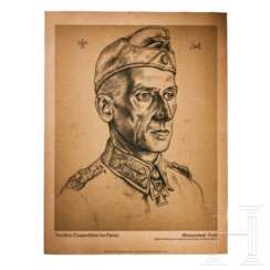 "Generaloberst Hoth" - Poster nach einer Wolfgang Willrich-Zeichnung 1941