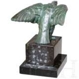 A desk eagle on a stone base - photo 4
