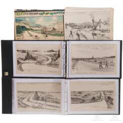 An extensive group of Reichsautobahn graphics