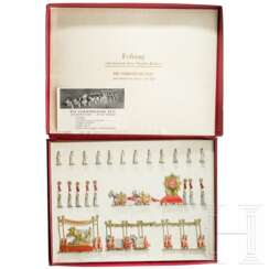 "Zweitausend Jahre Deutsche Kultur" - tin figures of the procession "Die Germanische Zeit - der Tag" in its red presentation box, special edition