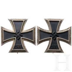 Two 1939 Iron Crosses 1st Class