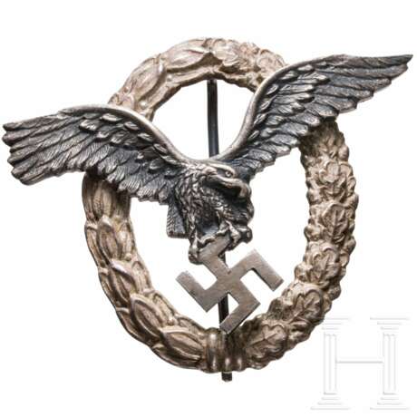 A Luftwaffe Pilot's Badge, manufacturer BSW - Foto 1 A Luftwaffe Pilot's Badge, manufacturer BSW - Foto 1