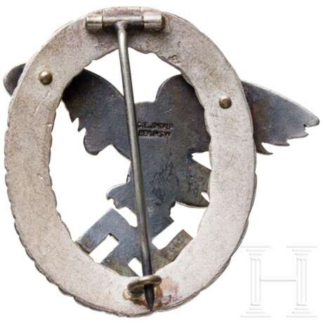 A Luftwaffe Observer's Badge, manufacturer Juncker - photo 2