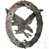 An Air Gunner's and Flight Engineer's Badge, tin wreath, manufacturer Juncker - photo 3