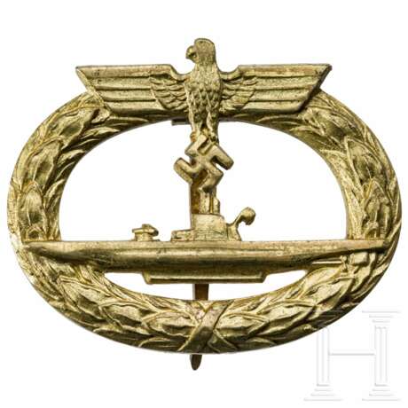 U-Boot War Badge, manufacturer Schwerin Berlin - фото 1 U-Boot War Badge, manufacturer Schwerin Berlin - фото 1