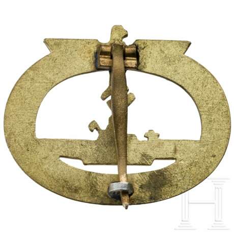 U-Boot War Badge, manufacturer Schwerin Berlin - фото 2 U-Boot War Badge, manufacturer Schwerin Berlin - фото 2