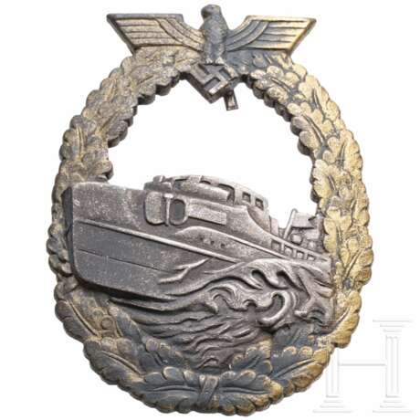 A French-made S-Boat War Badge 1st pattern - фото 1 A French-made S-Boat War Badge 1st pattern - фото 1