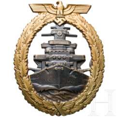 A High Seas Fleet Badge, manufacturer Schwerin Berlin