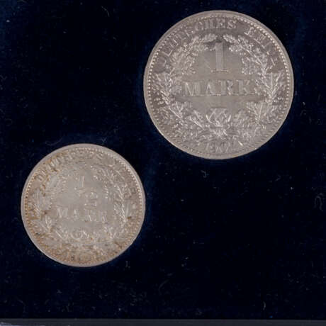 BRD - Kleines Restelot mit 9 x 10 Euro, 1 Medaille - фото 2