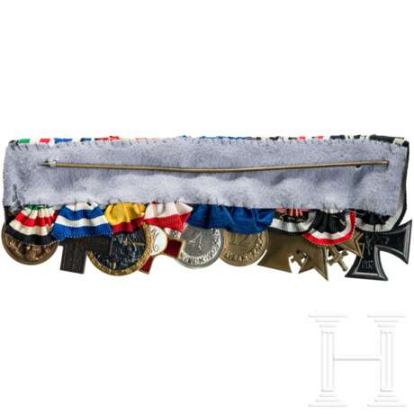 A 10-piece medal bar of a Legion Condor combatant - photo 2