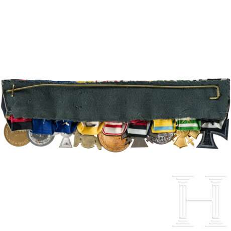 A 10-piece medal bar of a Saxon WWI veteran - photo 2 A 10-piece medal bar of a Saxon WWI veteran - photo 2