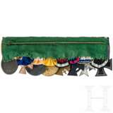 8-place medal bar of a WWI veteran, with Bavarian Military Merit Cross 2nd Class - photo 2