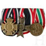 A 3-piece medal bar, with Memel Medal - photo 1