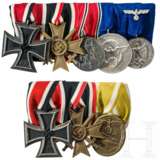 Two medal bars of Wehrmacht members - photo 1