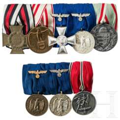 Two medal bars