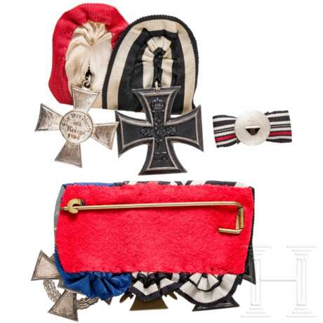 Two medal bars with buttonhole miniature - фото 2