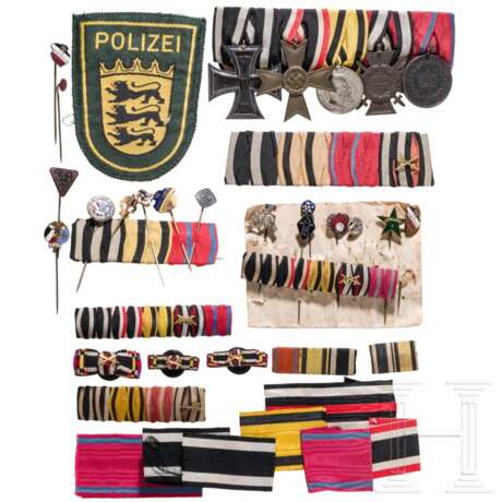 A group of medal bars of a Württembergian World War participant - фото 1 A group of medal bars of a Württembergian World War participant - фото 1