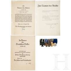 A grouping of a Bezirks-Leutnant of the Gendarmerie