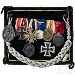 A medal cushion of a soldier of the army (1944)